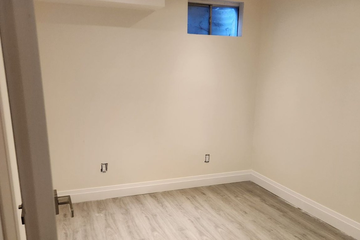Basement Bedroom With Small Window
